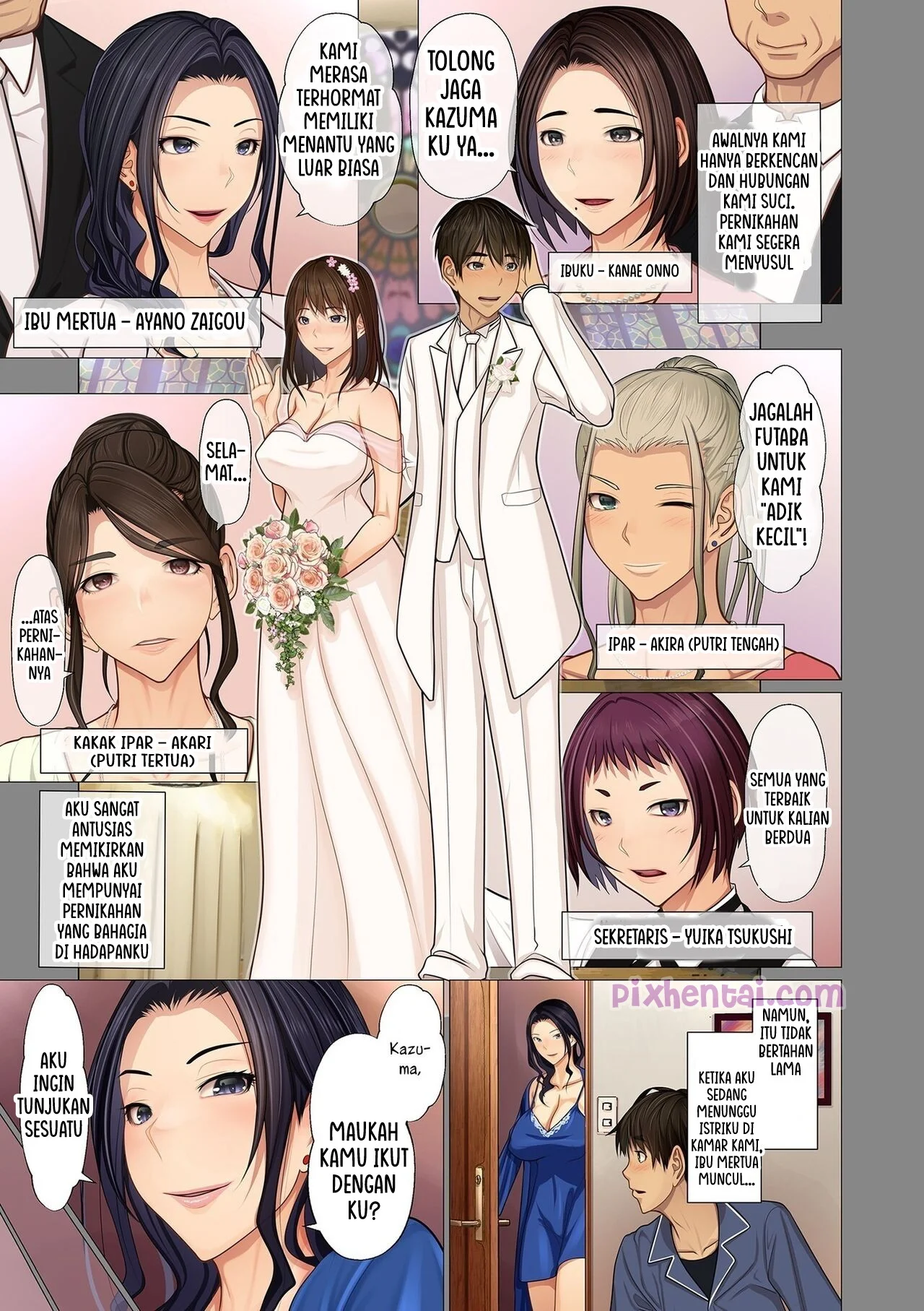 Komik hentai xxx manga sex bokep I married into a wealthy family All the women in the family except my wife are mine part 1 7